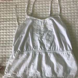 Abercrombie and Fitch eyelet shirt